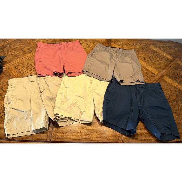 Abercrombie & Fitch Lot Of 5 Shorts Bundle Mens 28 XS All Day Short Stretch c04 - Picture 1 of 7